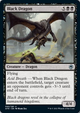 (AFR)Black Dragon(F)/ブラック・ドラゴン