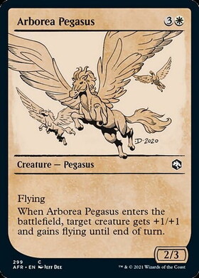 (AFR)Arborea Pegasus(ショーケース)(F)/アルボレーアのペガサス