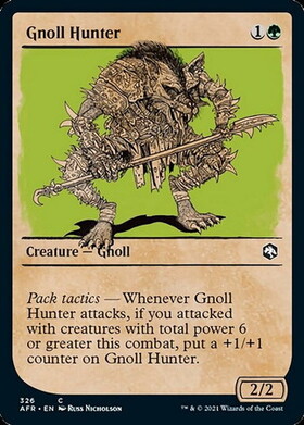 (AFR)Gnoll Hunter(ショーケース)(F)/ノールの狩人