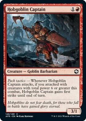 (AFR)Hobgoblin Captain(F)/ホブゴブリンの隊長