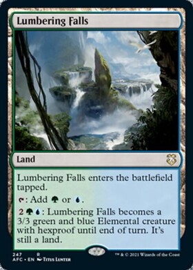(AFC)Lumbering Falls/伐採地の滝