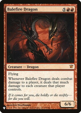 (LIST)Balefire Dragon(ISD)/災火のドラゴン