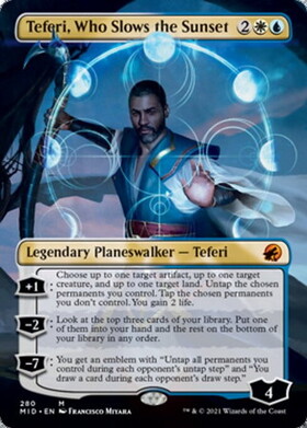 (MID)Teferi Who Slows the Sunset(ボーダーレス)/日没を遅らせる者、テフェリー