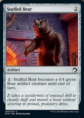 (MID)Stuffed Bear(F)/熊の剥製