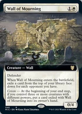 (MIC)Wall of Mourning(拡張枠)/哀悼の壁