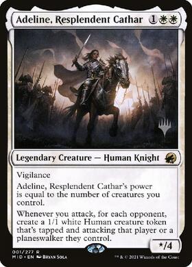 (MID)Adeline Resplendent Cathar(プロモP)(F)/輝かしい聖戦士、エーデリン