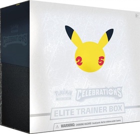 【海外商品】 "25thAnniversary Pokemon Celebrations Elite Trainer Box "
