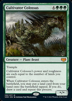 (VOW)Cultivator Colossus(F)/耕作する巨躯