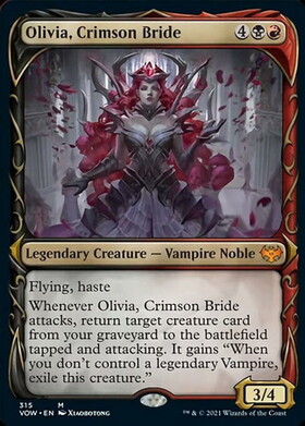 (VOW)Olivia Crimson Bride(ショーケース)/真紅の花嫁、オリヴィア