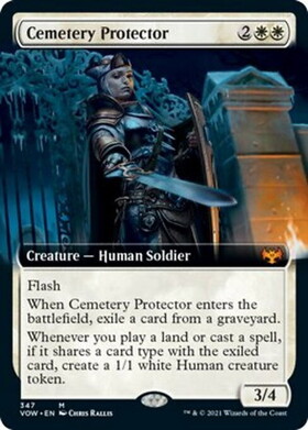 (VOW)Cemetery Protector(拡張枠)/墓所の守護者