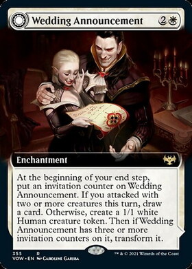 (VOW)Wedding Announcement(拡張枠)/婚礼の発表