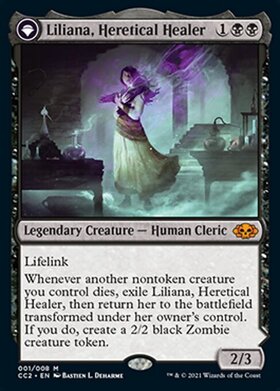 (CC2)Liliana Heretical Healer/異端の癒し手、リリアナ