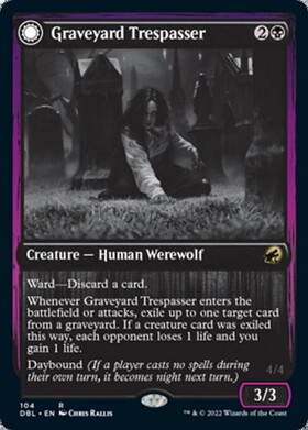(DBL)Graveyard Trespasser/墓地の侵入者