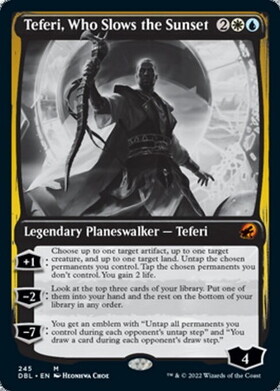 (DBL)Teferi Who Slows the Sunset(F)/日没を遅らせる者、テフェリー