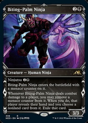(NEO)Biting-Palm Ninja(338)(ショーケース)(忍者)/噛掌の忍者