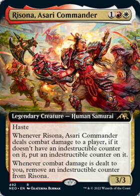 (NEO)Risona Asari Commander(492)(拡張枠)(F)/浅利の司令官、理想那