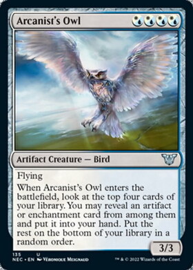 (NEC)Arcanist's Owl/秘儀術師のフクロウ