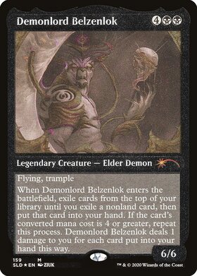 (SLD)Demonlord Belzenlok(エッチング)(F)/悪魔王ベルゼンロック
