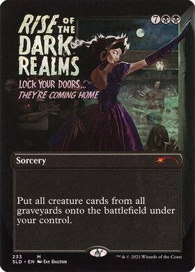 FDN)Rise of the Dark Realms(0387)(ボーダーレス)(マナ)(F)/闇の領域