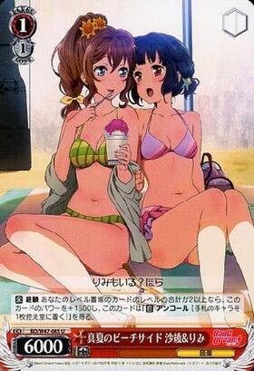 真夏のビーチサイド沙綾&りみ(BD/W47-045)