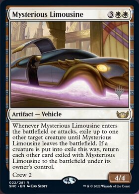 (SNC)Mysterious Limousine(プロモP)(F)/謎めいたリムジン