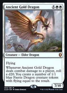 (CLB)Ancient Gold Dragon(年度入)(F)/エインシャント・ゴールド・ドラゴン
