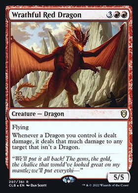 (CLB)Wrathful Red Dragon(年度入)(F)/怒れるレッド・ドラゴン
