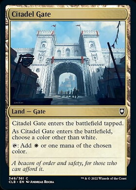(CLB)Citadel Gate/砦門