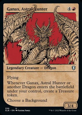 (CLB)Ganax Astral Hunter(ショーケース)(ルールブック)/アストラルの狩人、ガナクス