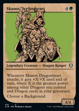 (CLB)Skanos Dragonheart(ショーケース)(ルールブック)/スカノス・ドラゴンハート