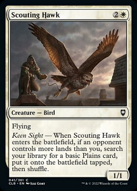 (CLB)Scouting Hawk/偵察の鷹