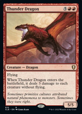 (CLB)Thunder Dragon/雷のドラゴン