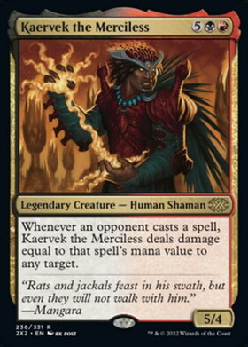 (2X2)Kaervek the Merciless(F)/無慈悲なる者ケアヴェク