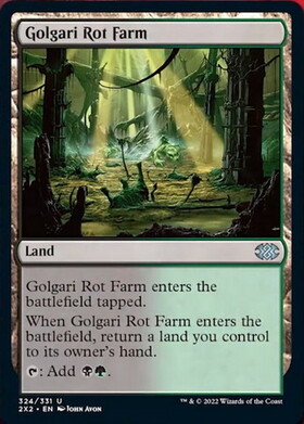 (2X2)Golgari Rot Farm(F)/ゴルガリの腐敗農場