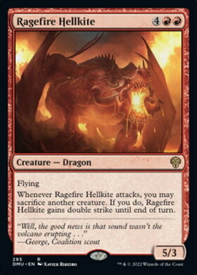 (DMU)Ragefire Hellkite(F)/怒り火のヘルカイト