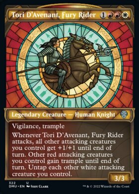 (DMU)Tori D'Avenant Fury Rider(322)(ショーケース)/憤怒の乗り手、アヴナントのトーリ
