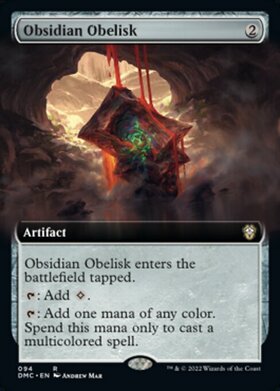 (DMC)Obsidian Obelisk(拡張枠)/黒曜石のオベリスク