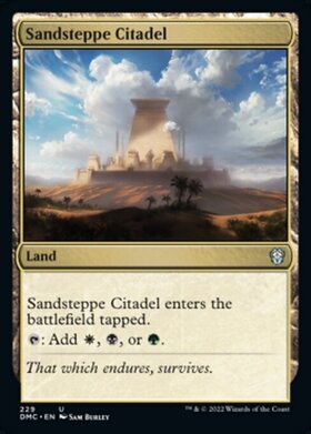 (DMC)Sandsteppe Citadel/砂草原の城塞