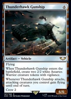 (40K)Thunderhawk Gunship(167)(サージ)(F)/サンダーホーク・ガンシップ