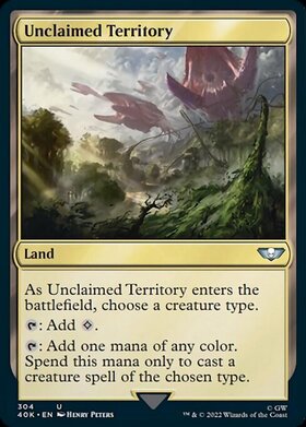 (40K)Unclaimed Territory(304)/手付かずの領土