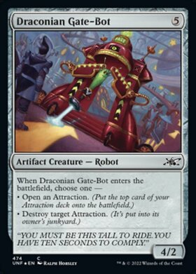 (UNF)Draconian Gate-Bot(474)(ギャラクシー)(F)/ドラコニアン・ゲートボット