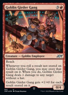 UNF)Goblin Girder Gang(397)(ギャラクシー)(F)/ゴブリンの梁群れ