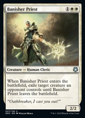 (GN3)Banisher Priest/放逐する僧侶