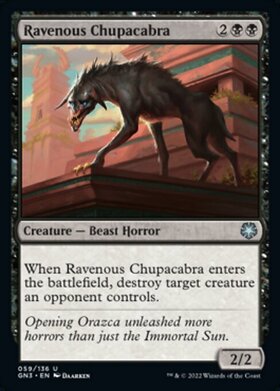 (GN3)Ravenous Chupacabra/貪欲なチュパカブラ