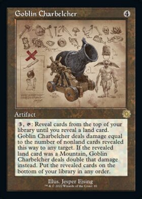 (BRR)Goblin Charbelcher(81)(設計図)(旧枠)/ゴブリンの放火砲