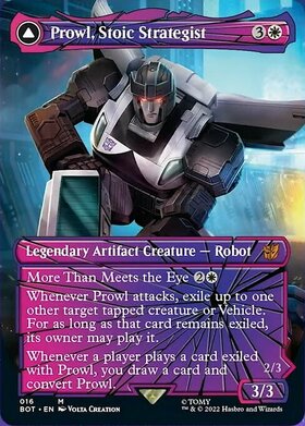 (BOT)Prowl Stoic Strategist(ボーダーレス)(シャッタードグラス)(F)/冷静な戦略家、プロール