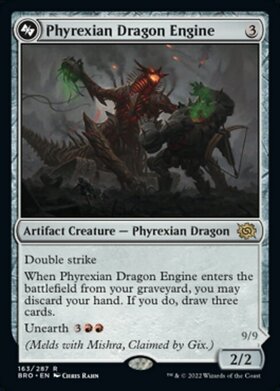 (BRO)Phyrexian Dragon Engine/ファイレクシアのドラゴン・エンジン