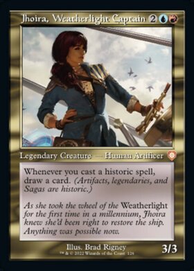 (BRC)Jhoira Weatherlight Captain(旧枠)/ウェザーライトの艦長、ジョイラ