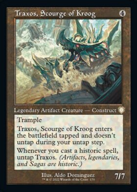 (BRC)Traxos Scourge of Kroog(旧枠)/クルーグの災い魔、トラクソス