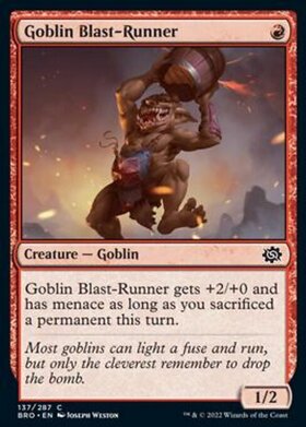 (BRO)Goblin Blast-Runner(F)/ゴブリンの爆風走り